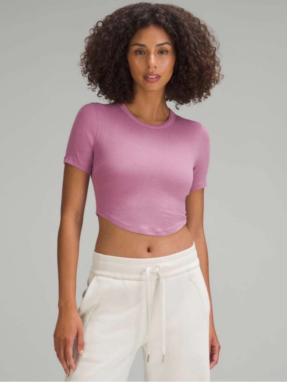 lululemon hold tight cropped tshirt